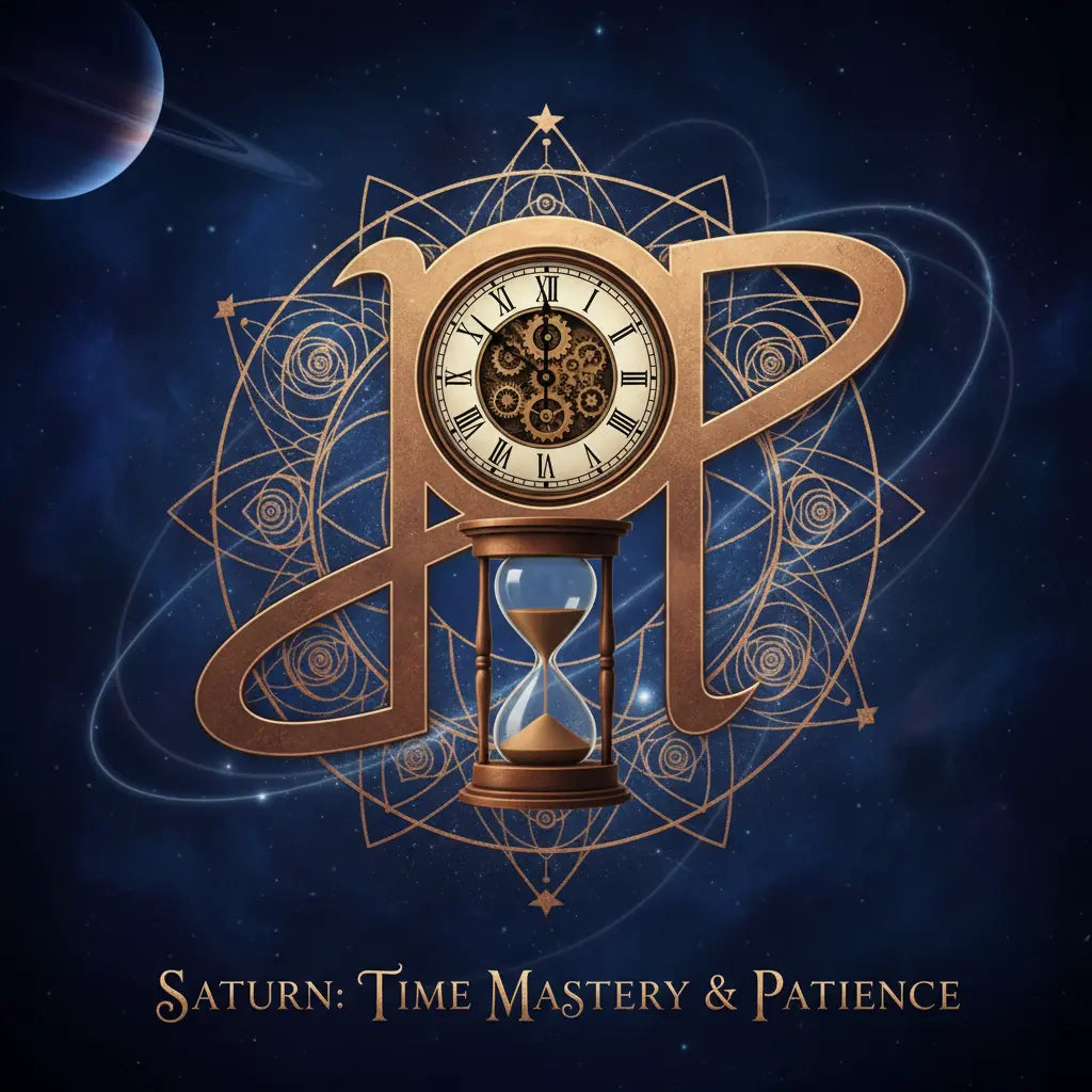 Saturn: Time Mastery & Patience - Planetary Frequency Meditation Audio Cover