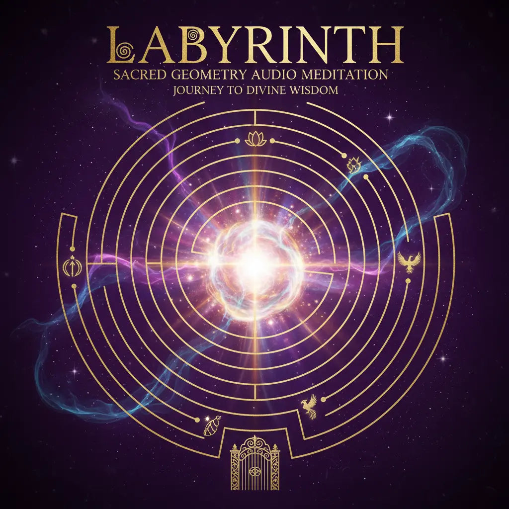 Labyrinth Journey to Center Return Sacred Geometry Audio