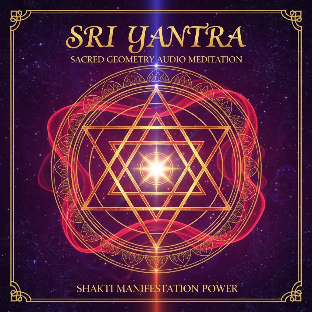 Sri Yantra Manifestation Shakti Sacred Geometry Audio