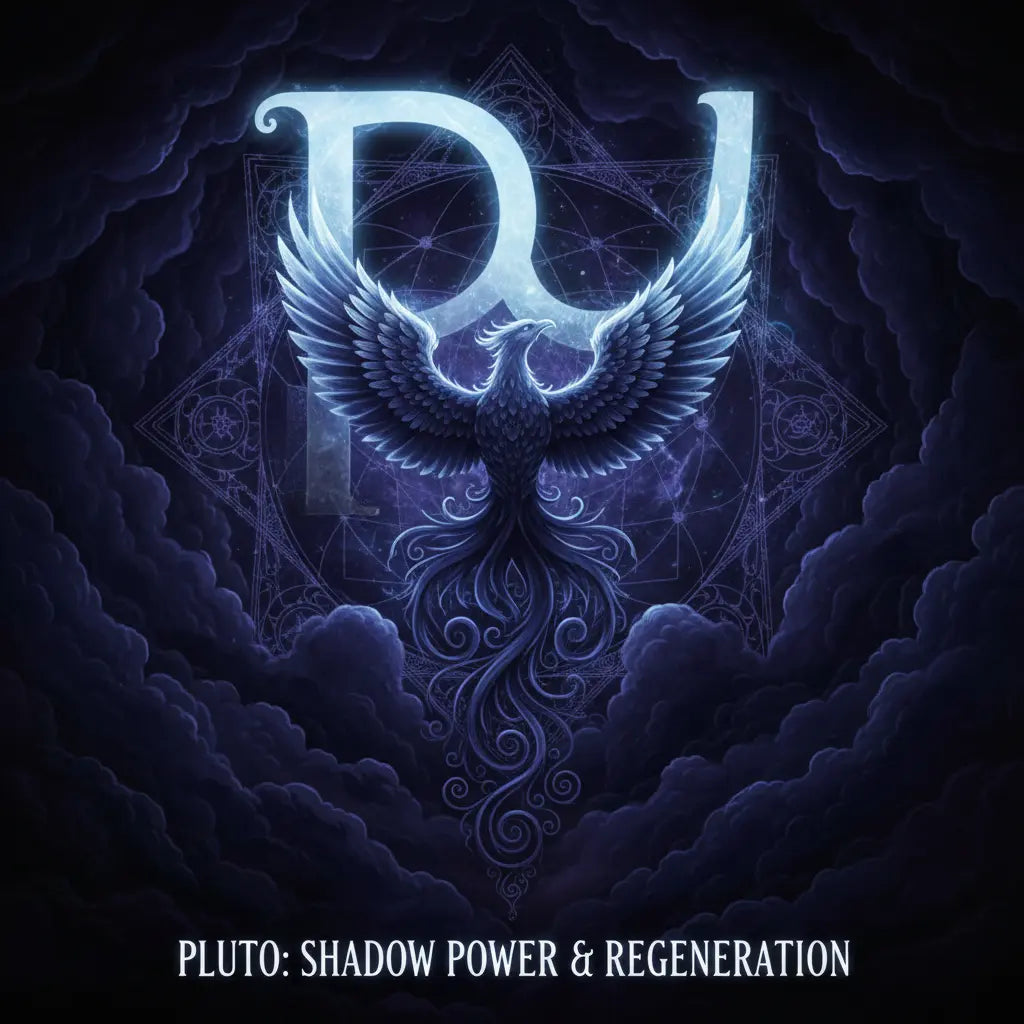 Pluto: Shadow Power & Regeneration - Planetary Frequency Meditation Audio Cover