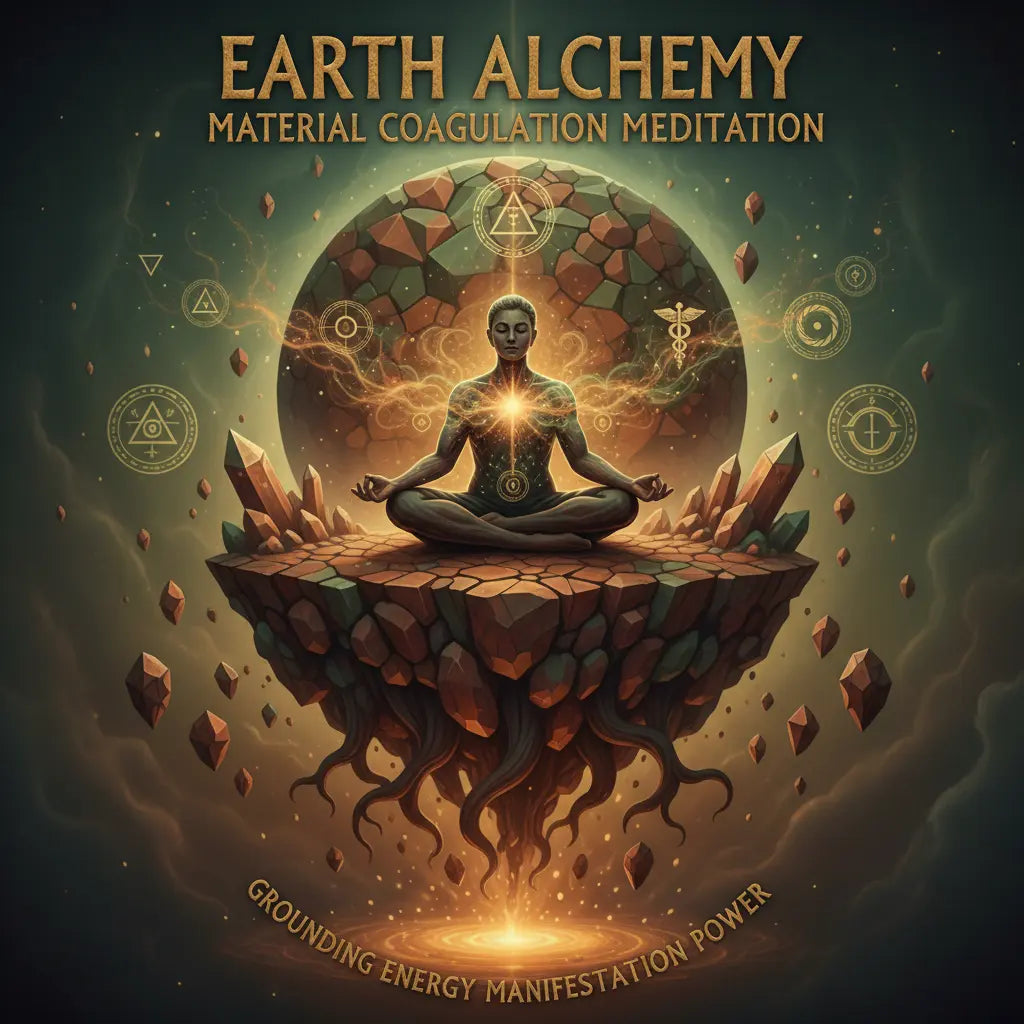 Earth Alchemy Material Coagulation meditation cover