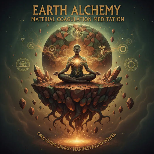 Earth Alchemy Material Coagulation meditation cover