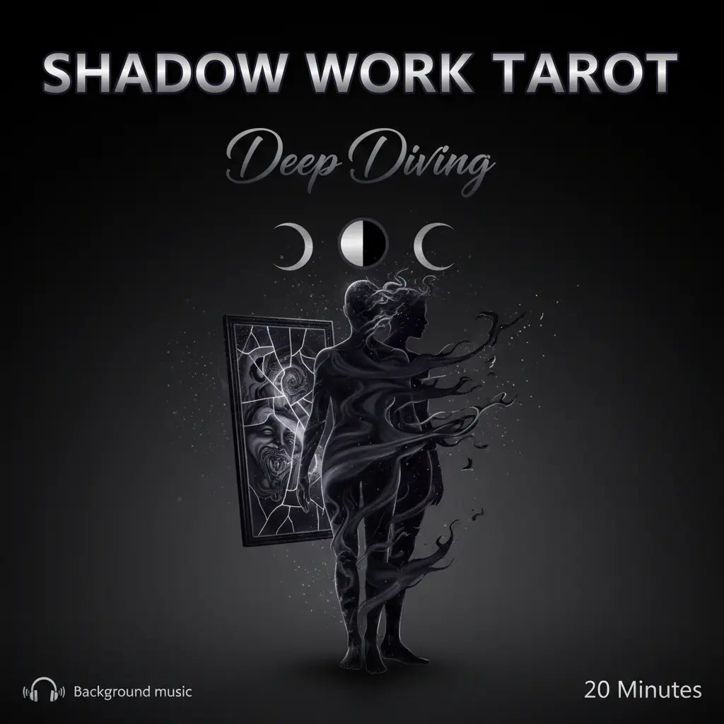 Shadow Work Tarot Deep Diving Audio Cover