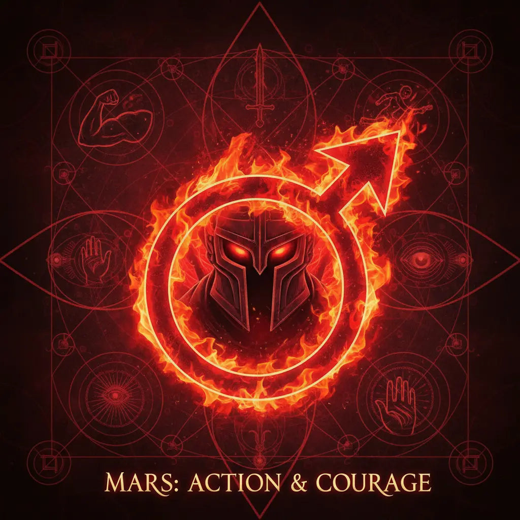 Mars: Action & Courage Activation - Planetary Frequency Meditation Audio Cover