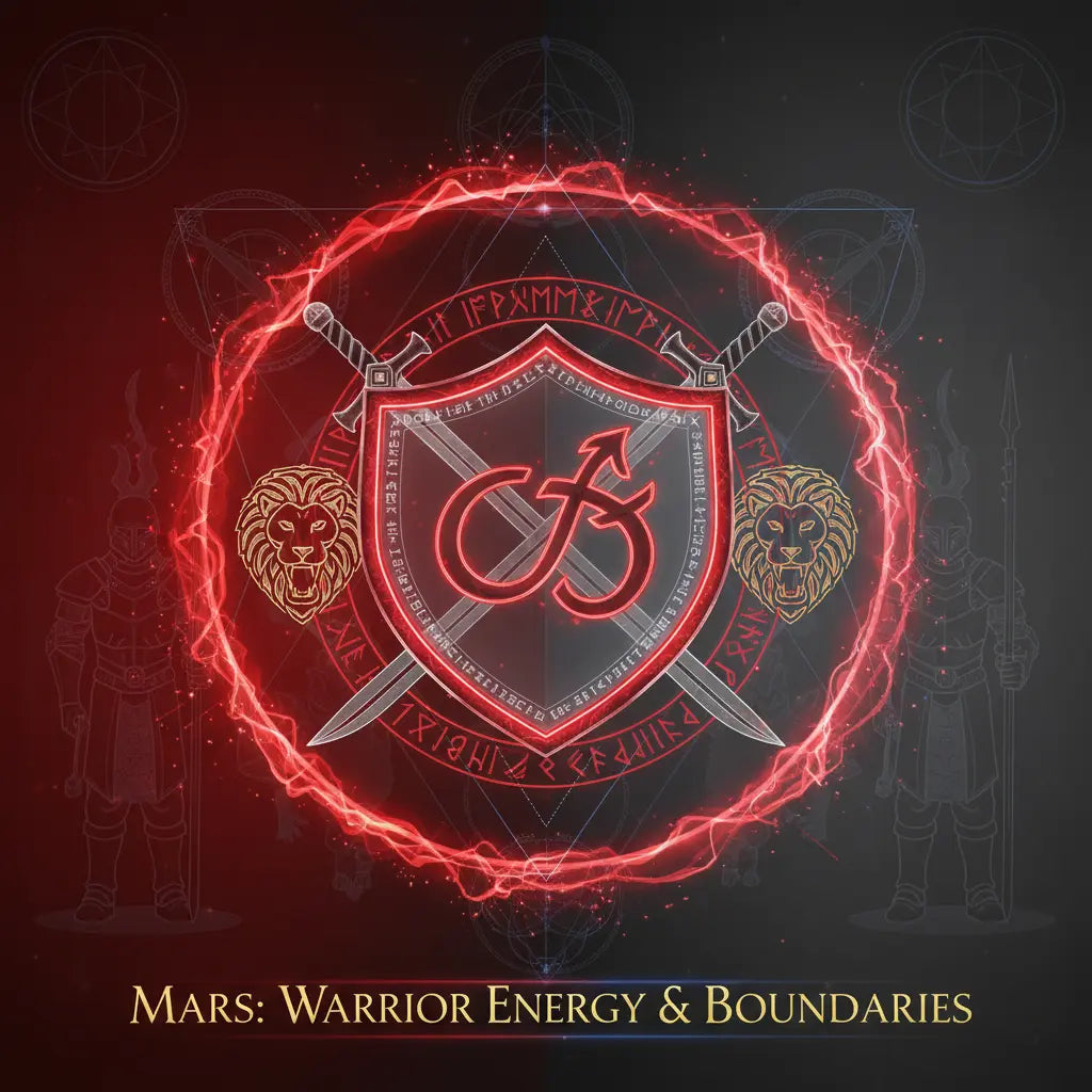 Mars: Warrior Energy & Boundaries - Planetary Frequency Meditation Audio Cover