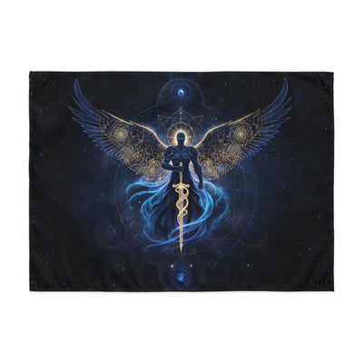 Archangel Michael Tapestry | Divine Warrior Protection Wall Hanging