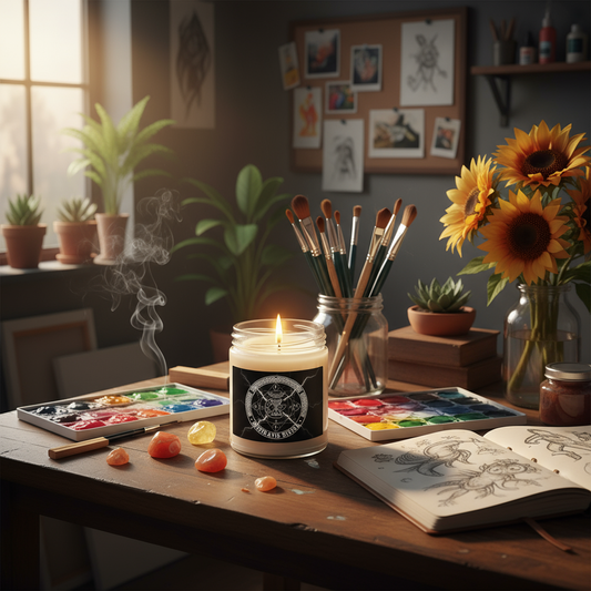 Inspiratio Divina Creative Flow Ritual Scene