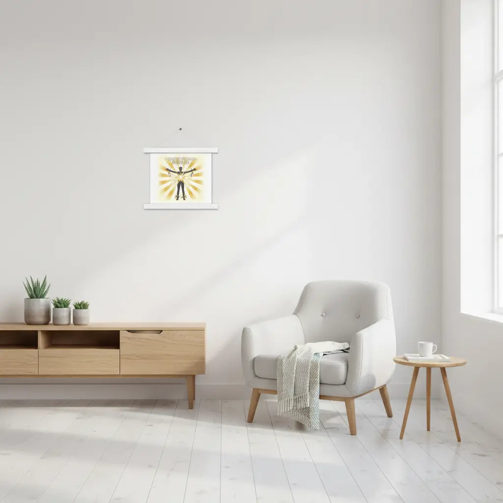 Internal Freedom Poster - Bright White Room