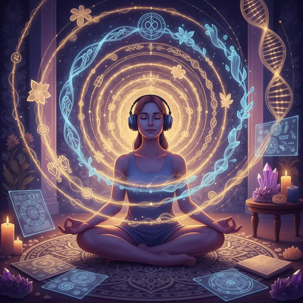 Karmic Pattern Recognition Meditation Scene