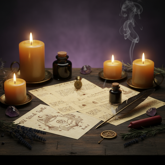 Large Edition Parchment Paper - Enhanced Ritual Magic Style