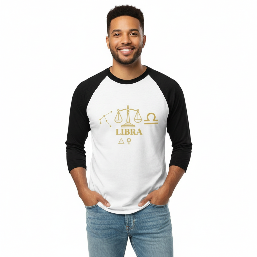 LIBRA Raglan Shirt - New Model Photo