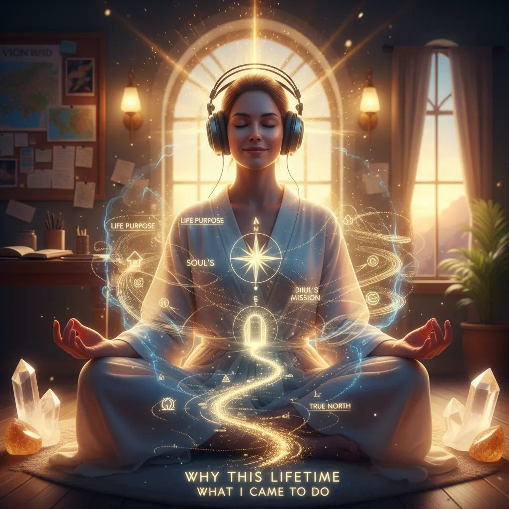 Life Purpose Discovery Meditation Scene