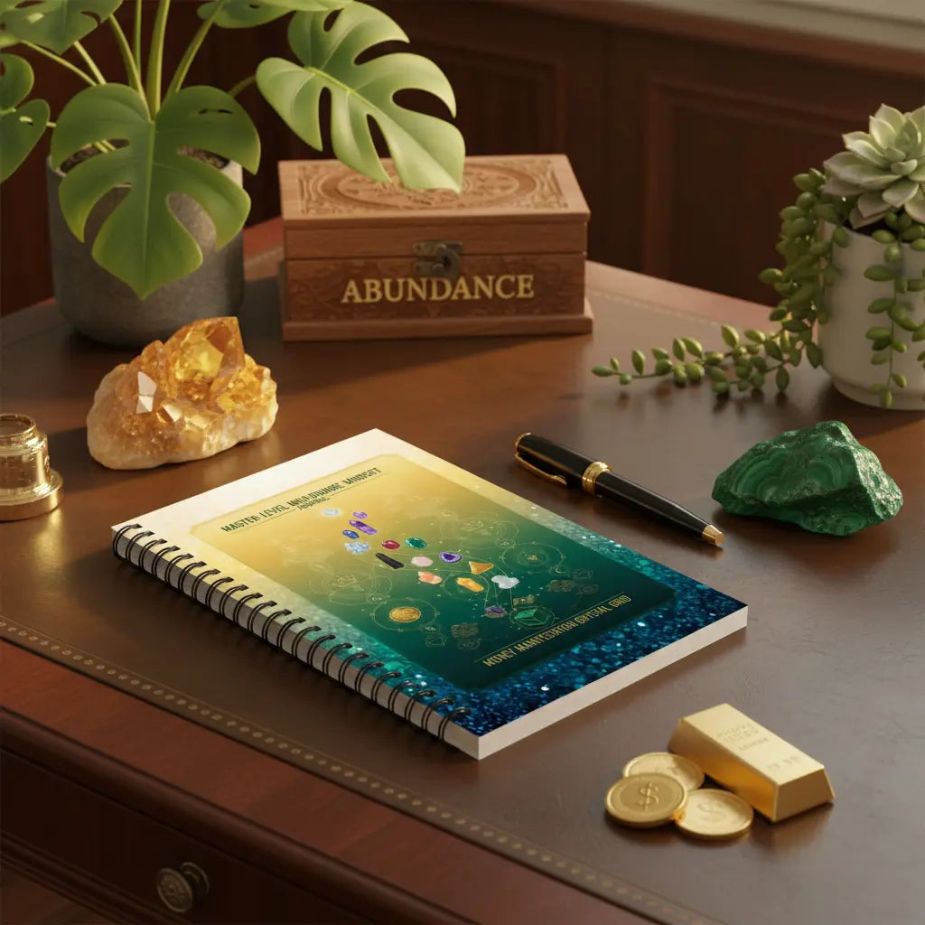 Master-Level Millionaire Mindset Journal Luxury Abundance Lifestyle Scene