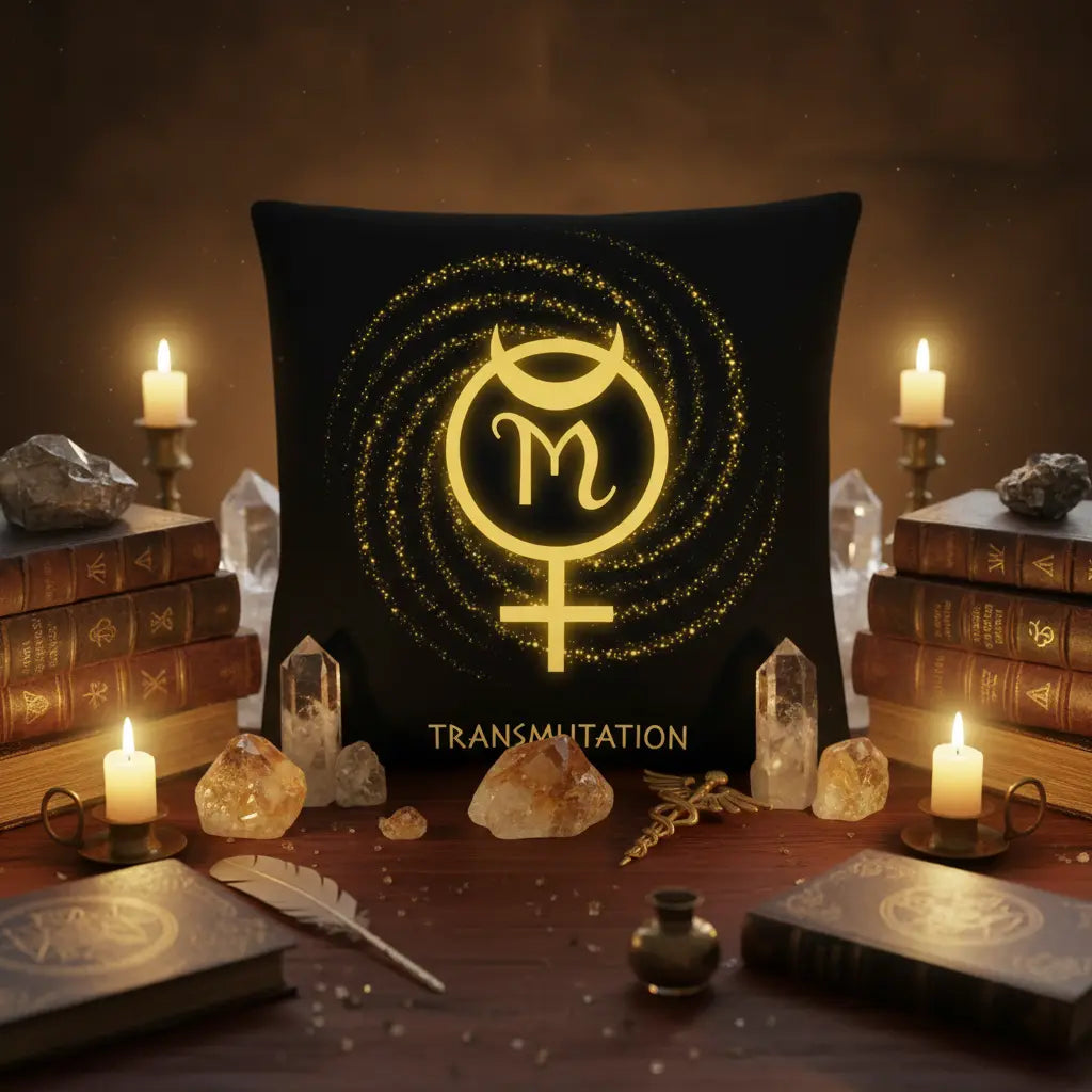 Mercury Alchemy Magic Pillow