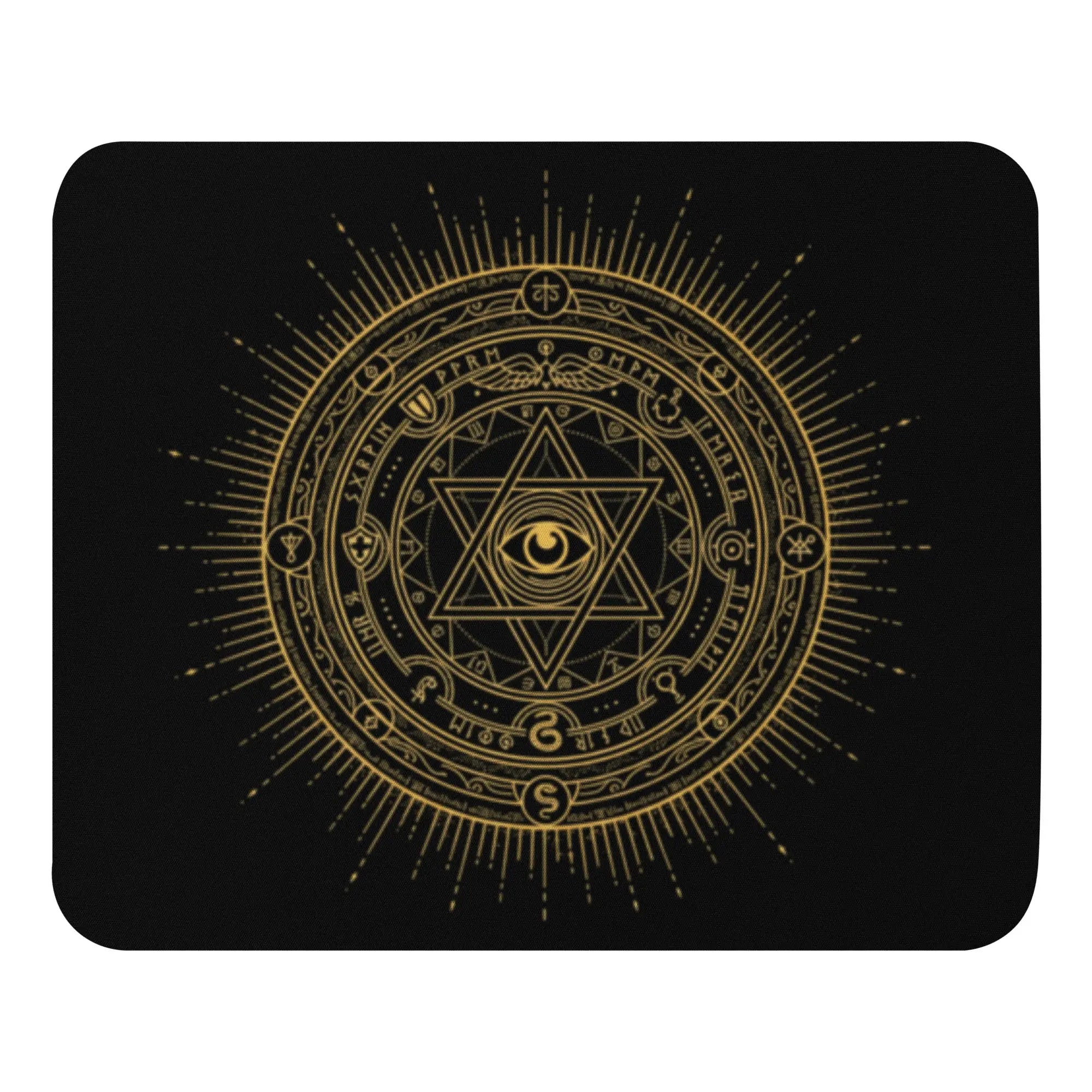 Protection Sigil Mouse Pad | Chaos Magic Workspace Shield – Nicole's ...