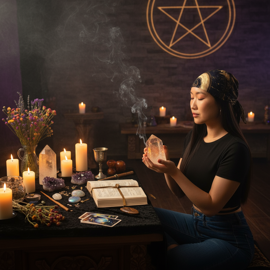 Mystic Veil Bandana - Mystical Lifestyle Scene