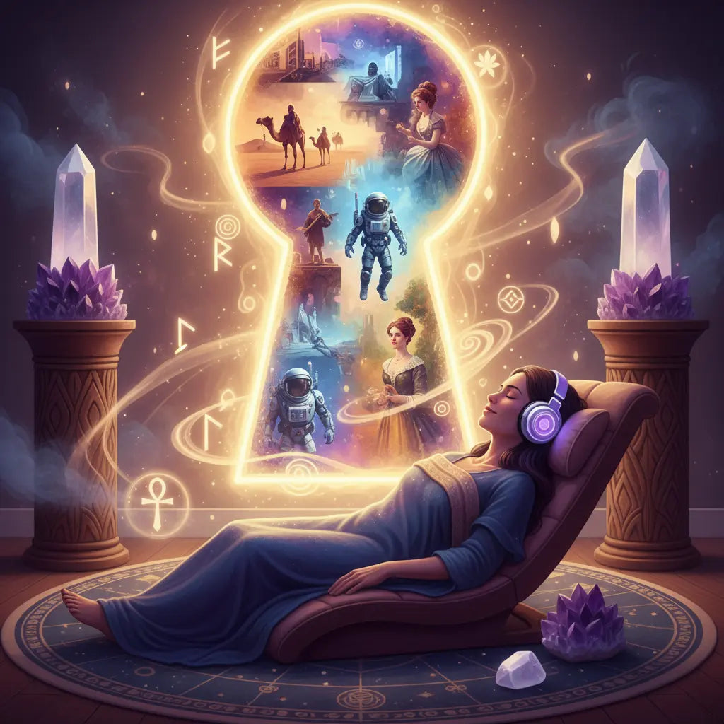 Past Life Regression Gateway Meditation Scene