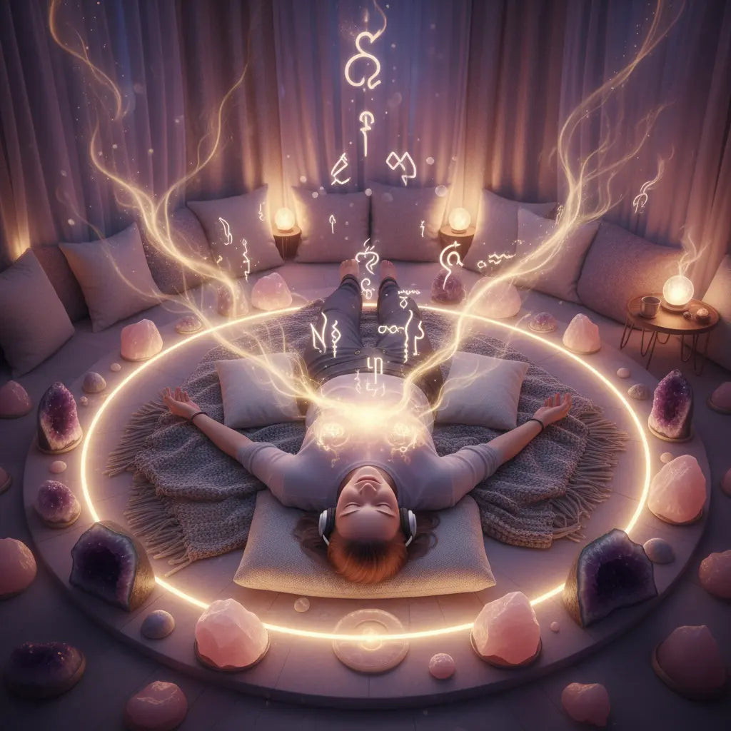 Past Life Trauma Release Meditation Scene