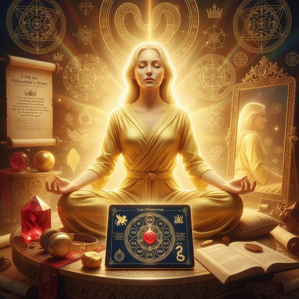 Philosopher's Stone Ultimate Transformation Meditation Scene