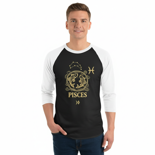 PISCES Raglan Shirt - New Model Photo