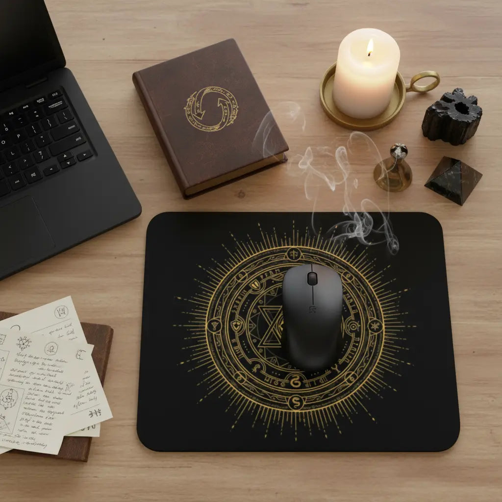 Protection Sigil Mouse Pad