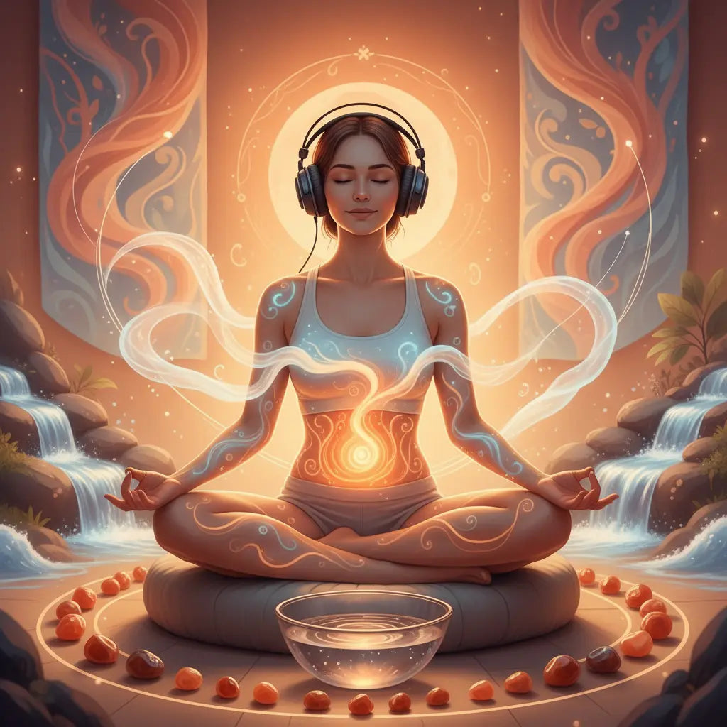 Sacral Chakra Emotional Balance & Fluidity Meditation Scene