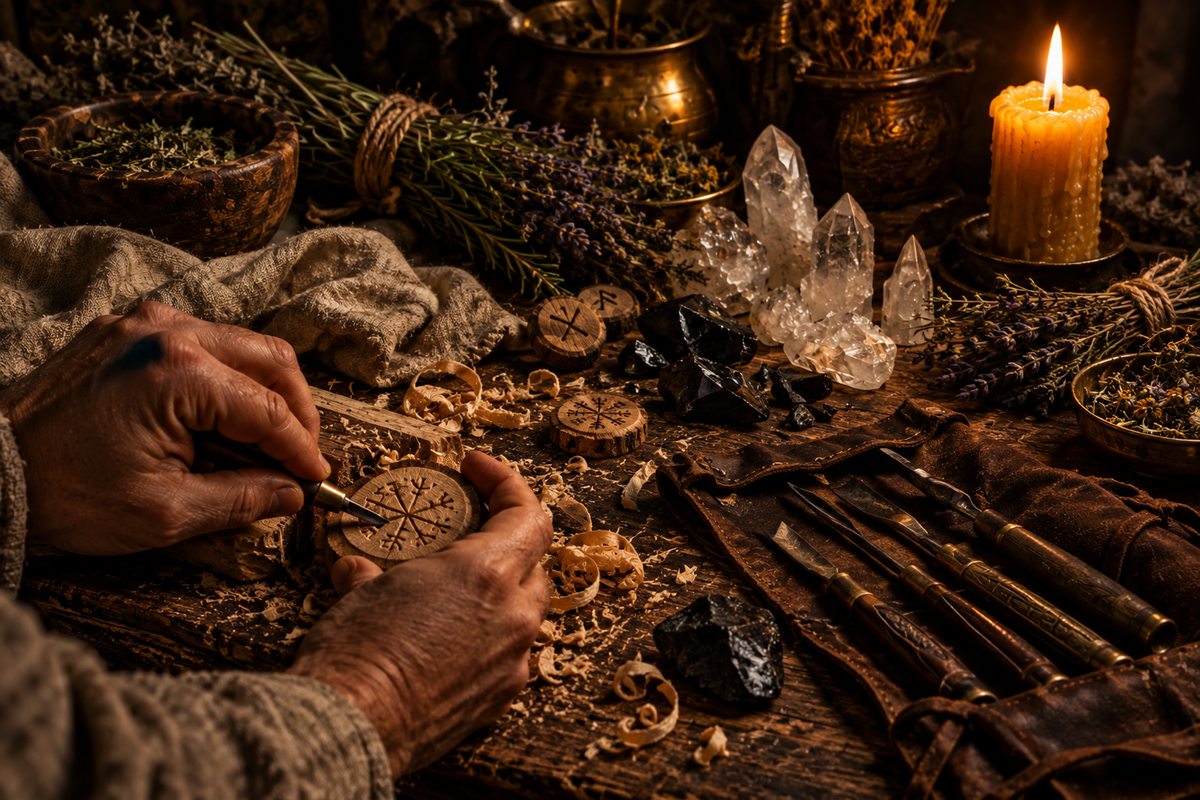 Sacred Maker Pure Craft Process Banner