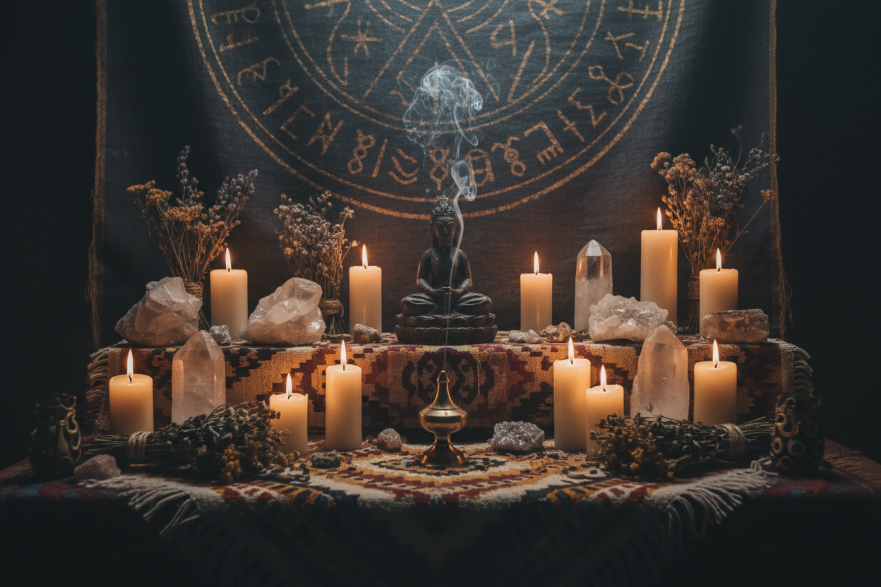 Sacred Space / Ritual Decor Banner