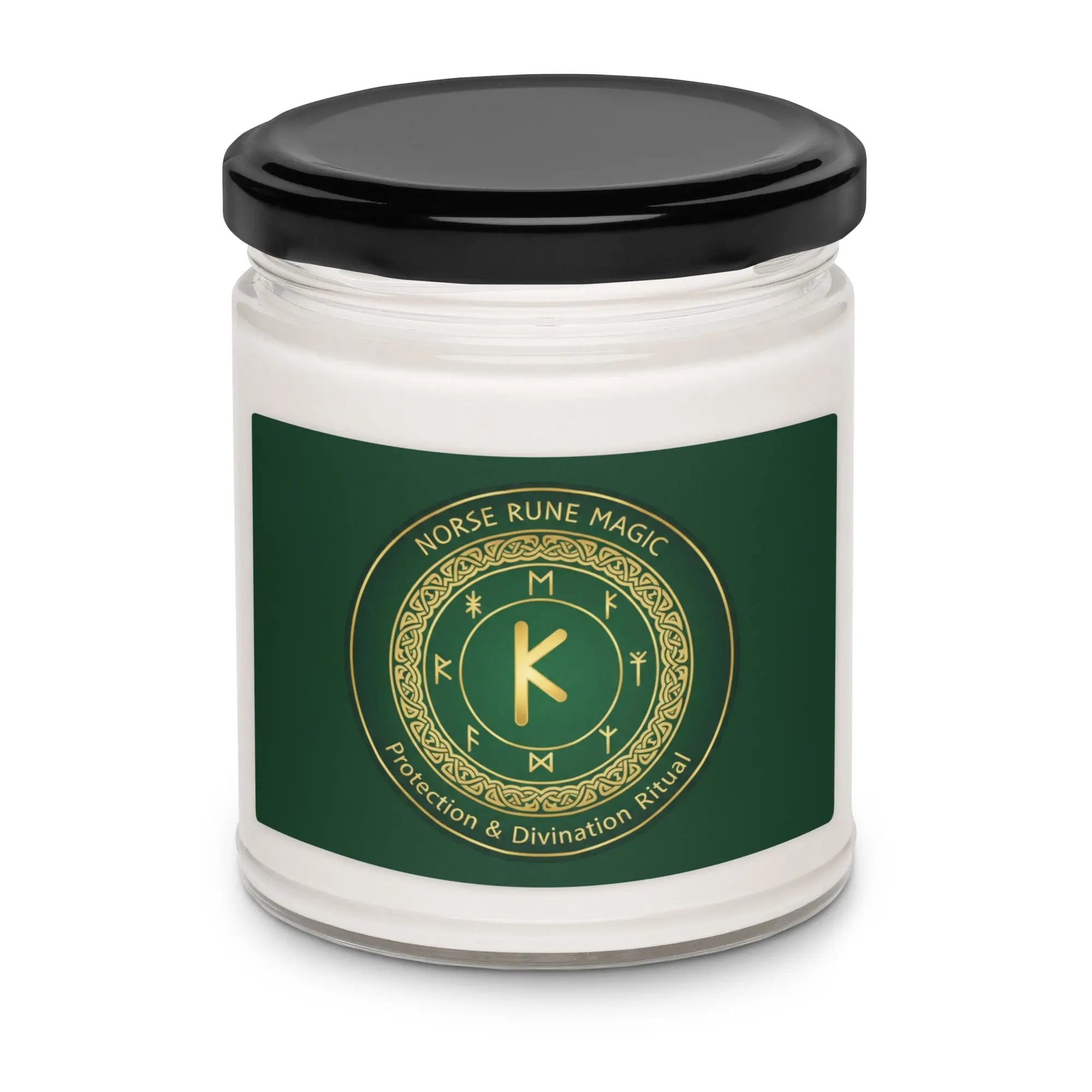 Norse Rune Magic Candle | Viking Protection Ritual Soy Candle – Nicole ...