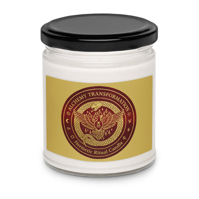Alchemy Transformation Candle | Hermetic Ritual Soy Candle
