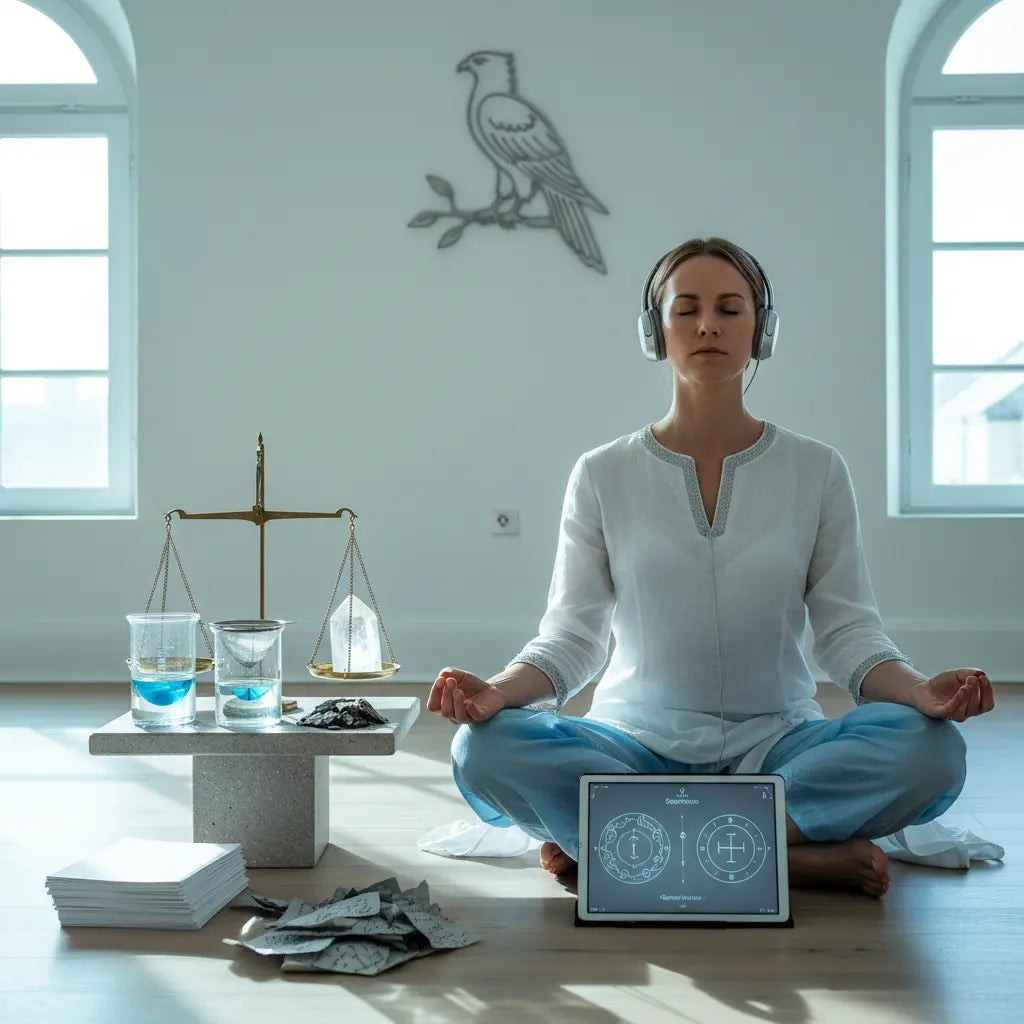 Separation Discernment Purification Meditation Scene