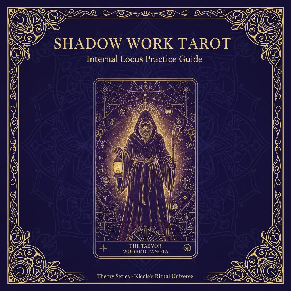 Shadow Work Tarot Full Bleed Cover