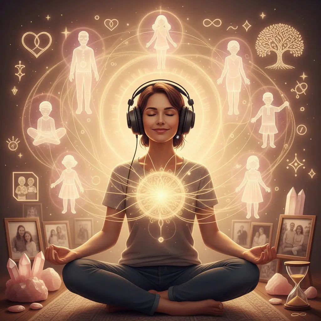 Soul Family Reunion Meditation Scene