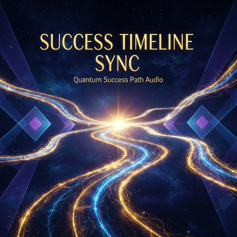 Success Timeline Sync - Professional Cover with Text