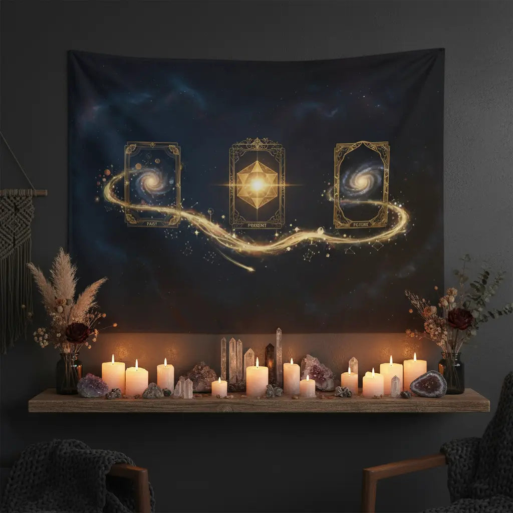 Tarot Tapestry - Wall Scene
