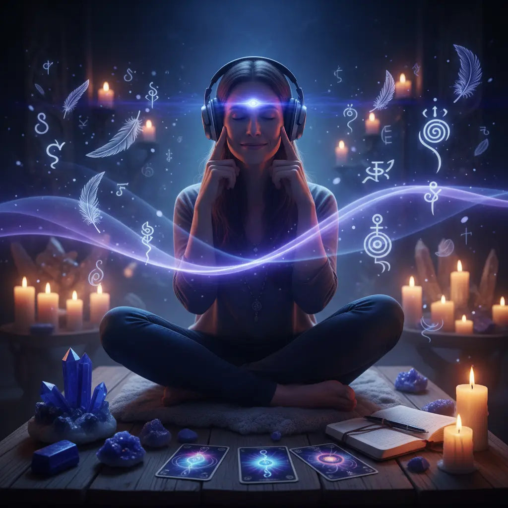 Third Eye Intuition Activation & Trust Meditation Scene