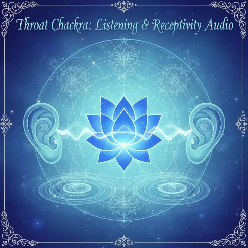 Throat Chakra Listening Receptivity Cover