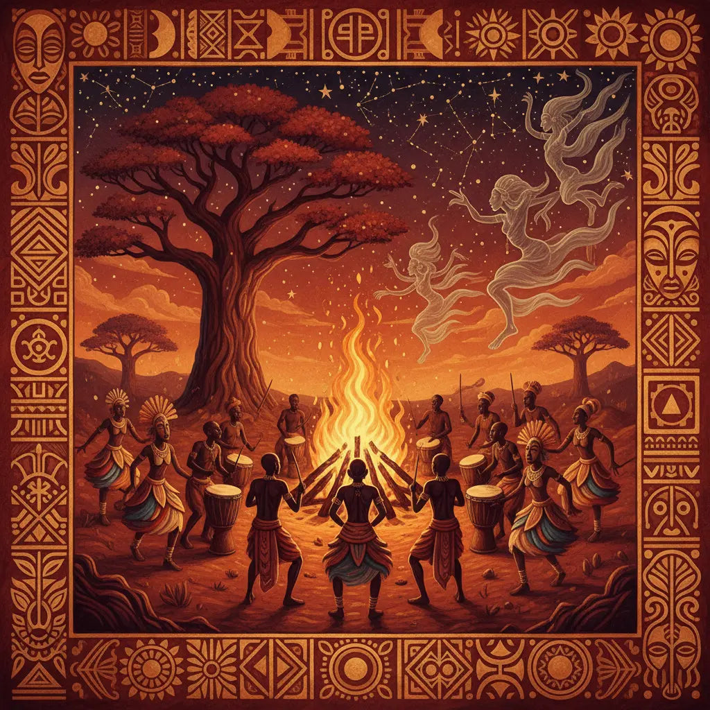 Tribal Celebrations Poster