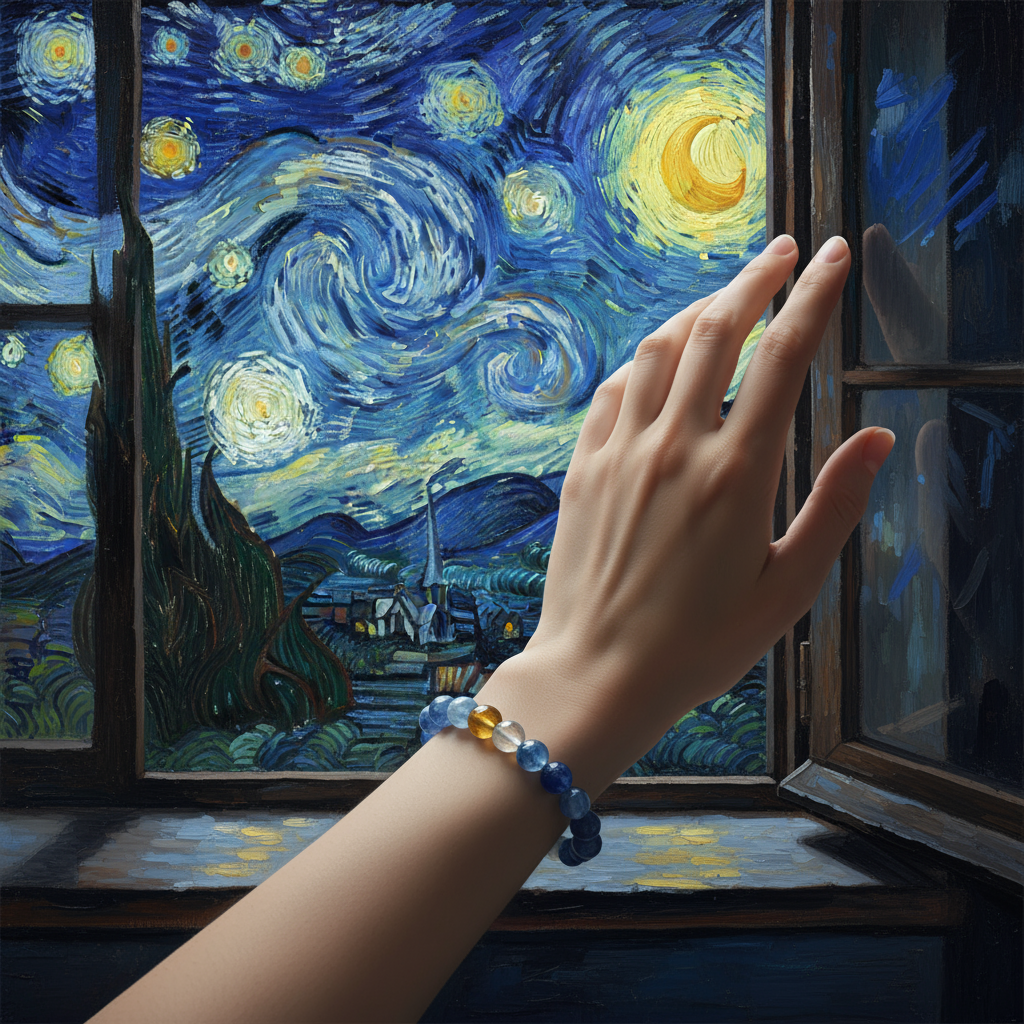 Van Gogh Starry Night Bracelet Window