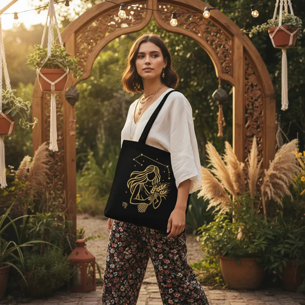 Virgo Tote Bag - Lifestyle Scene