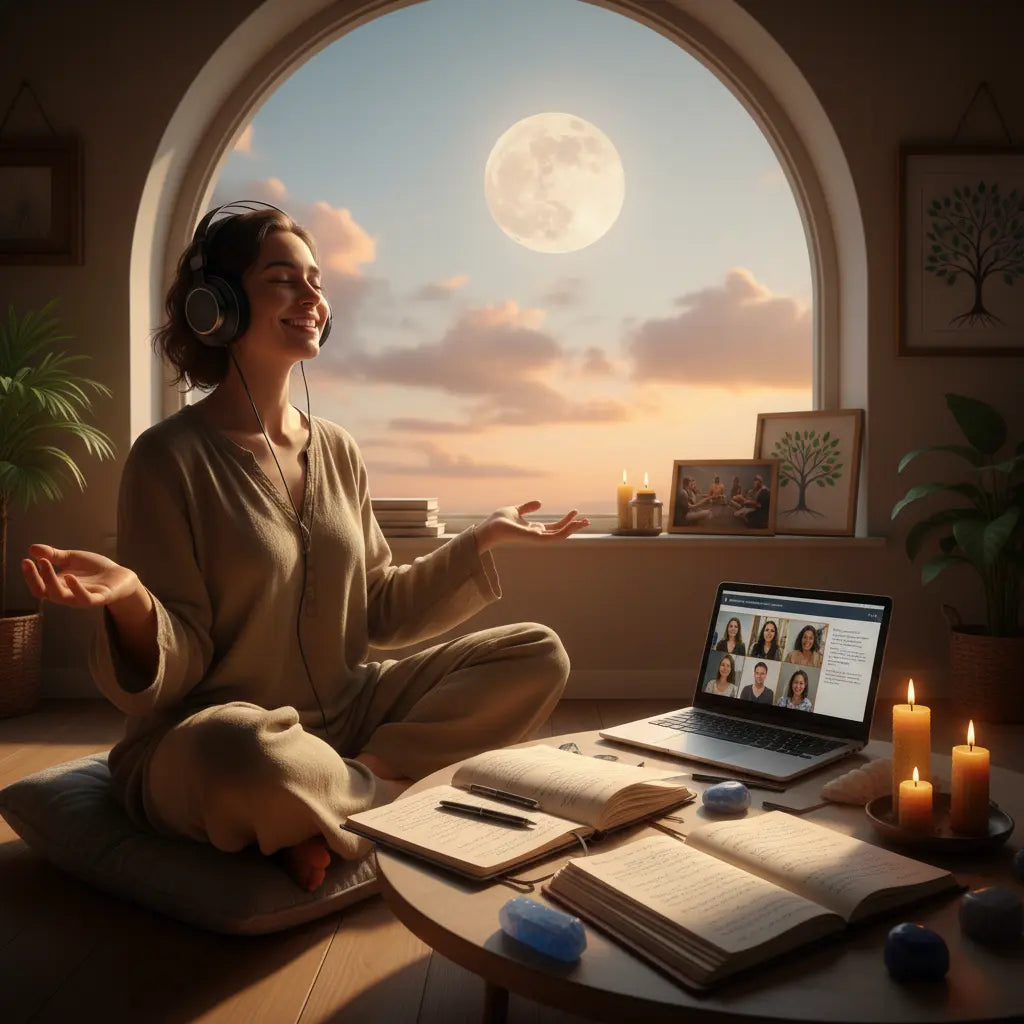 Waning Gibbous Sharing Wisdom