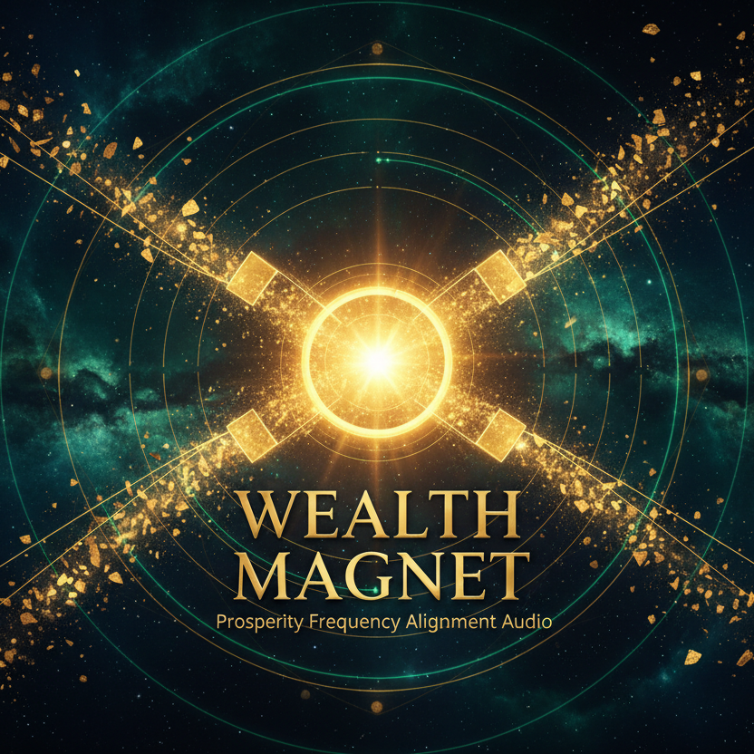 Wealth Magnet - Professional Cover with Text